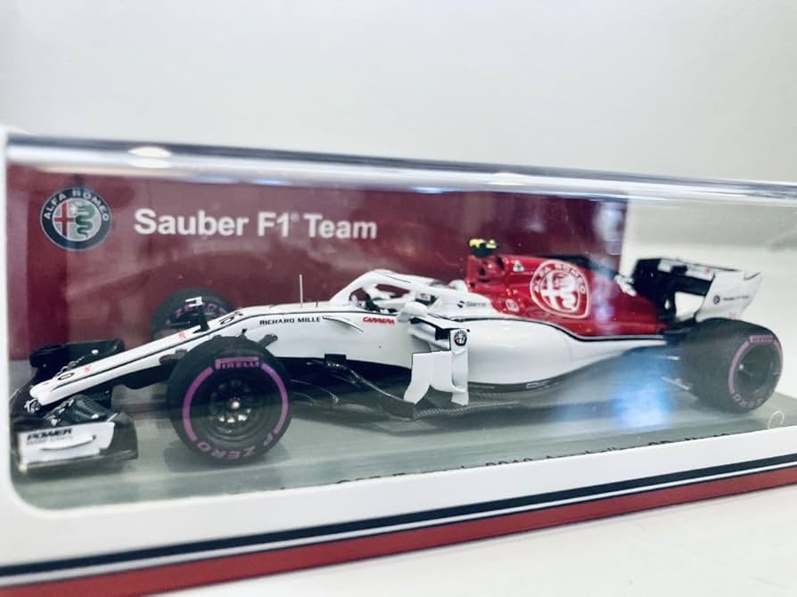 Spark 1/43 Sauber C37 Ferrari #16 Charles Leclerc Azerbaijan GP 2018