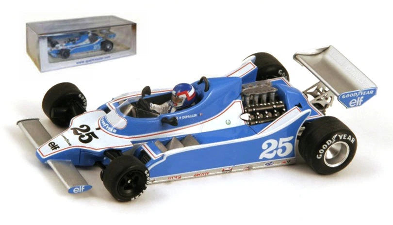 Spark 1/43 Ligier JS11 #25 Winner Spanish GP 1979 Patrick Depailler