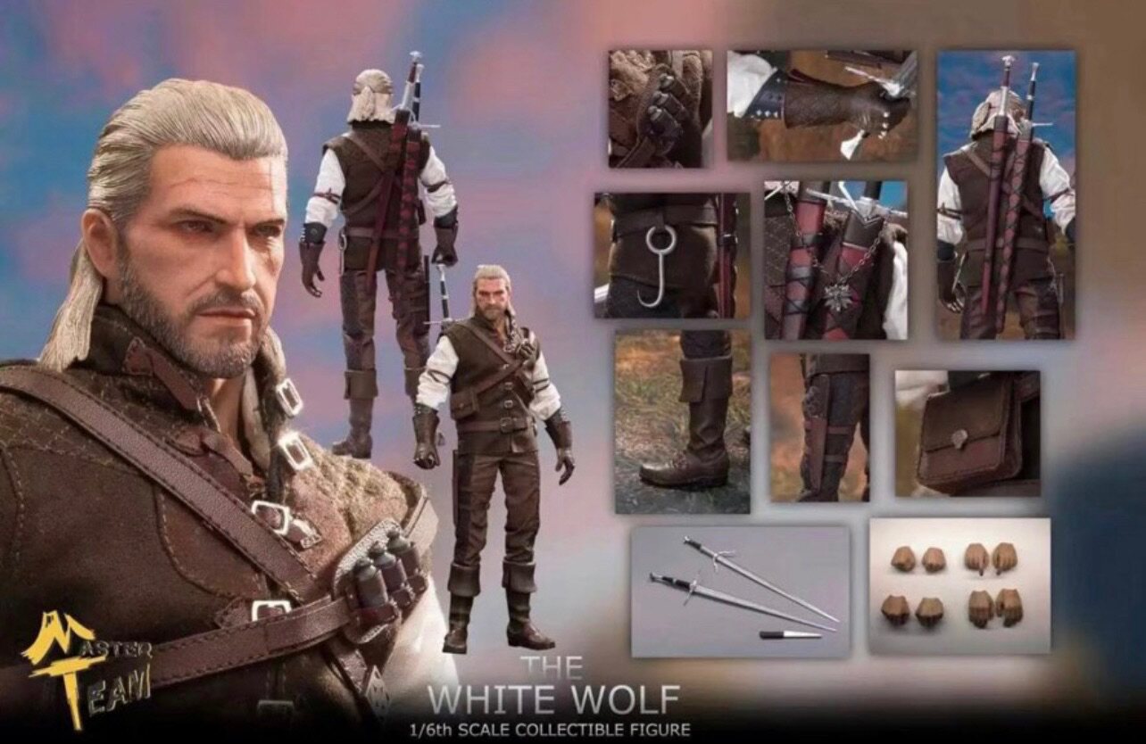 Master Team Geralt of Rivia The Witcher 1/6 Scale Collectible Figure