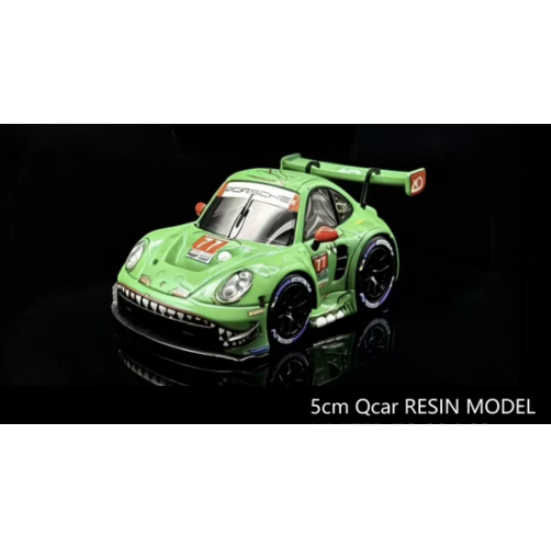 All in Fanatic 1/64 Porsche 911 RSR Q-Car Green Dino TDE 2026 Exclusive