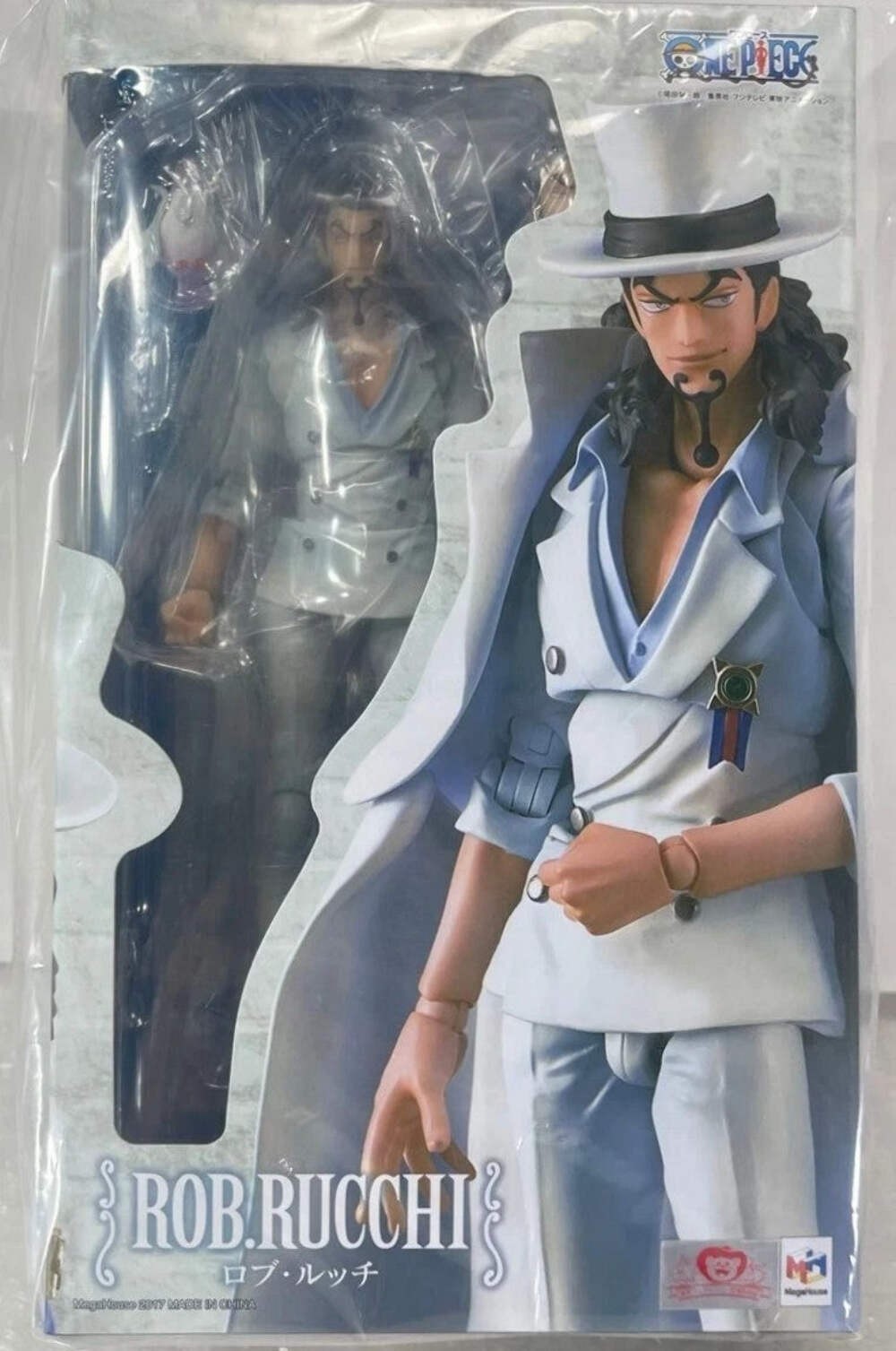 One Piece Rob Lucci Figure MegaHouse Excellent Model CP9 Anime Authentic