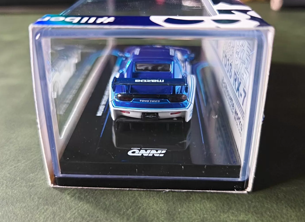 INNO 1:64 Mazda RX-7 LBWK Super Silhouette HK Salon 2024 Chase Edition