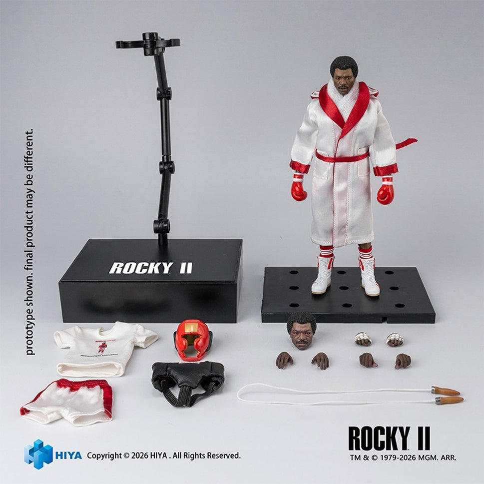 Hiya Exquisite Super Apollo Creed Rocky II 1/12 Figure Preorder Q4 2026