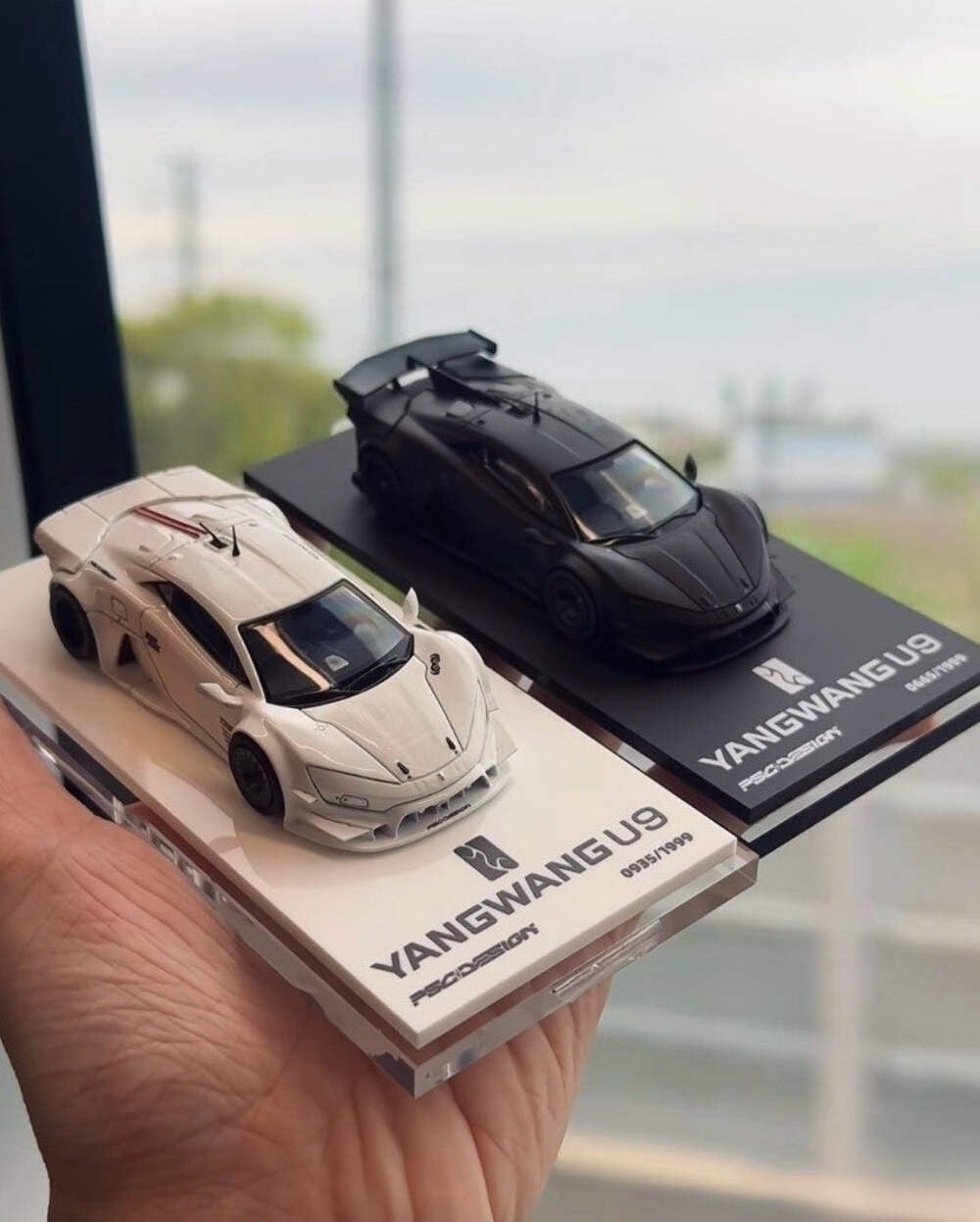 TimeMicro PSC Yangwang U9 Black 1/64 Diecast Model Car Widebody