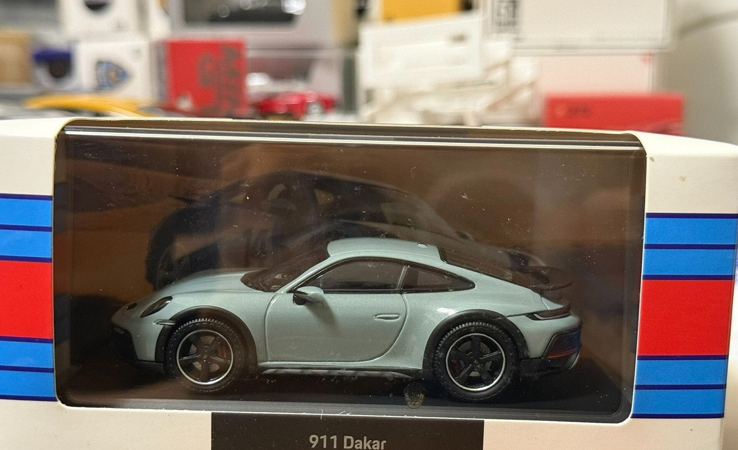 Porsche 911 Dakar 1/43 Diecast Model Green Edition Limited Collectible