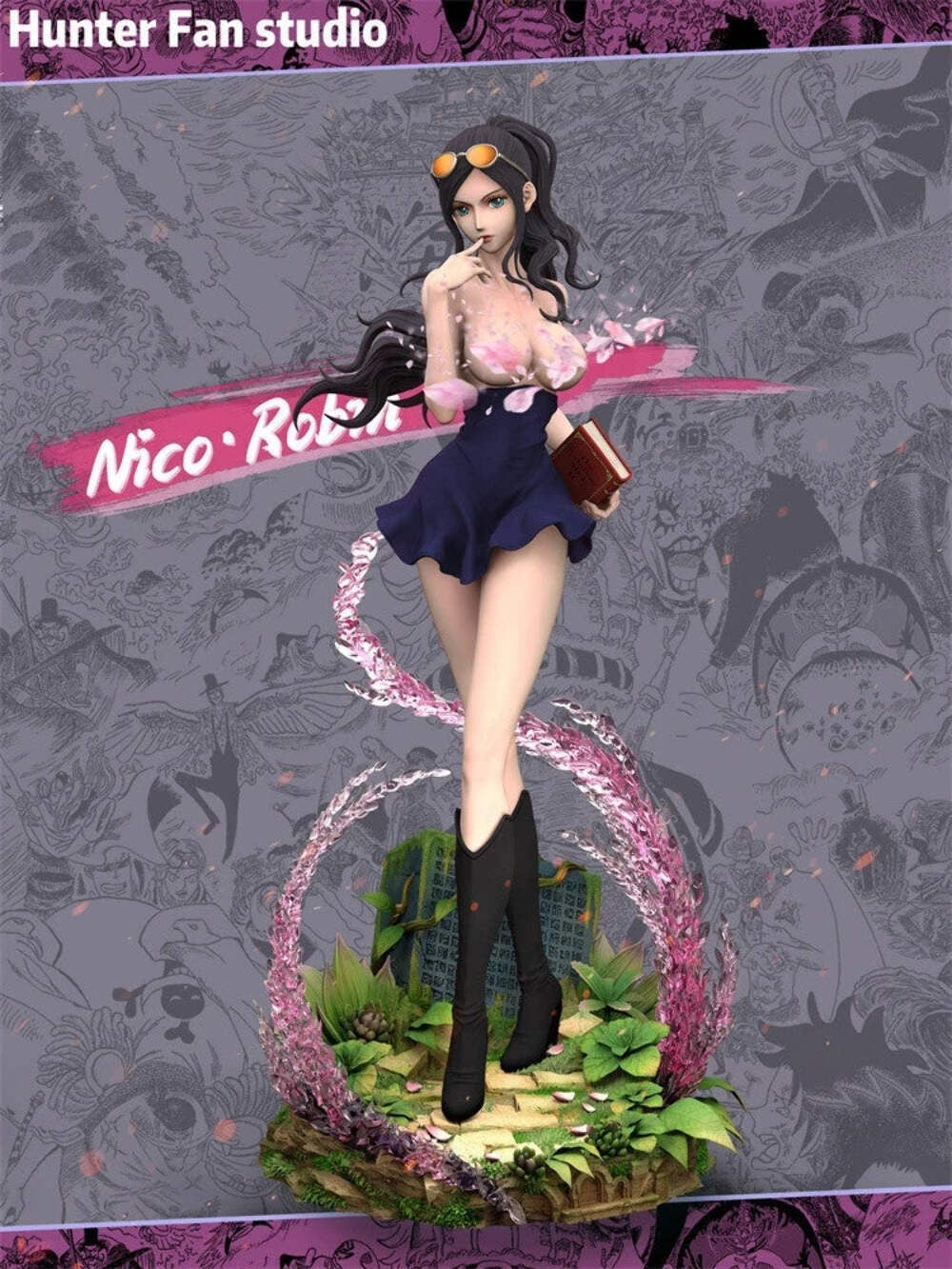 Hunter Fan Studio One Piece Nico Robin Resin 1/6 Statue GK Figure Model