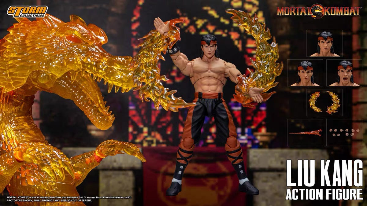 Storm Collectibles Mortal Kombat Liu Kang Dragon Edition 1/12 Action Figure