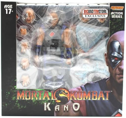 Storm Collectibles Mortal Kombat Kano BBTS Exclusive 1/12 Action Figure