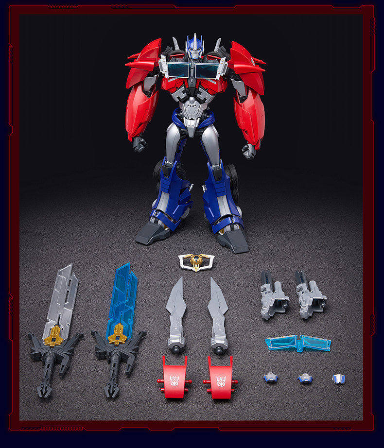Blokees Transformers Prime Optimus Prime Classic Class Model Kit Figure