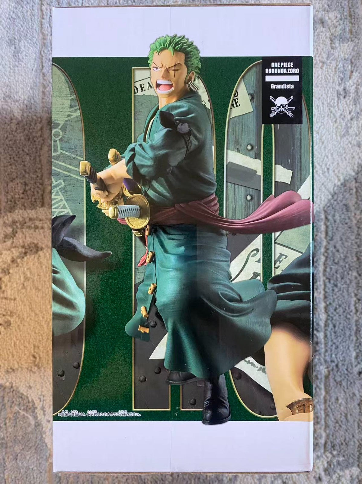 Banpresto - One Piece - Roronoa Zoro Grandista Figure AUTHENTIC!!!