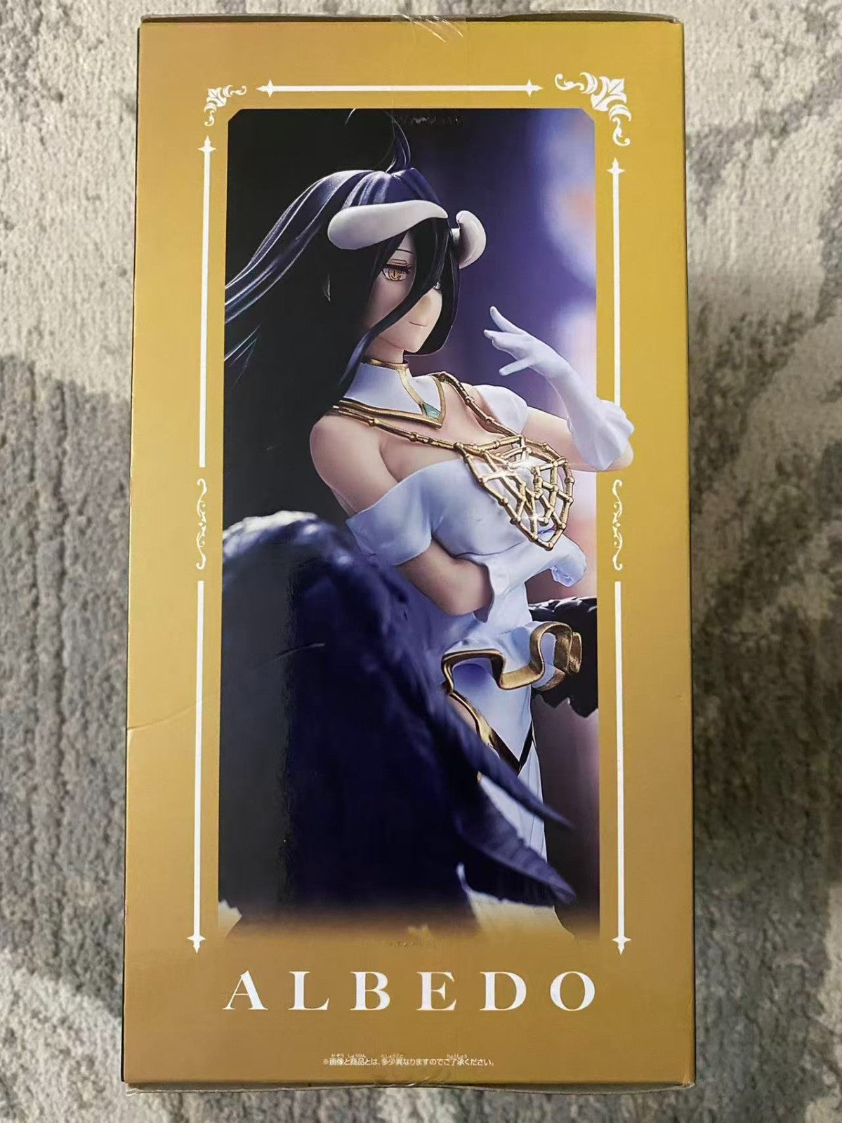 Overlord Albedo Figure Pure white Devil Costume Banpresto Anime JAPAN Statue