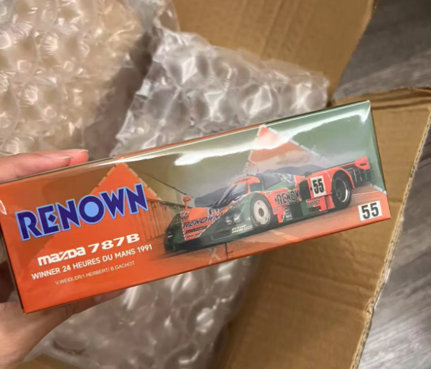 MOTORHELIX 1/64 Mazda 787B Renown No.55 Le Mans 1991