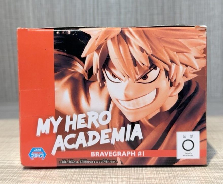 Katsuki Bakugo Figure – My Hero Academia BRAVEGRAPH #1 Vol.3 Banpresto Anime NEW