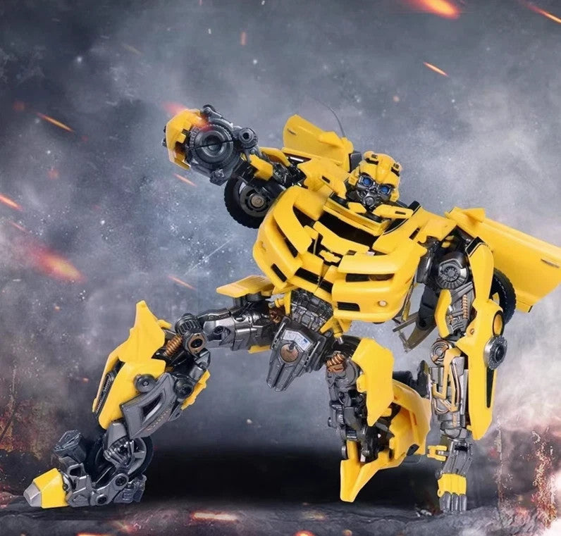 Wasp Warrior WW-01 Little Buddy Yellow Robot Transforming Action Figure NEW