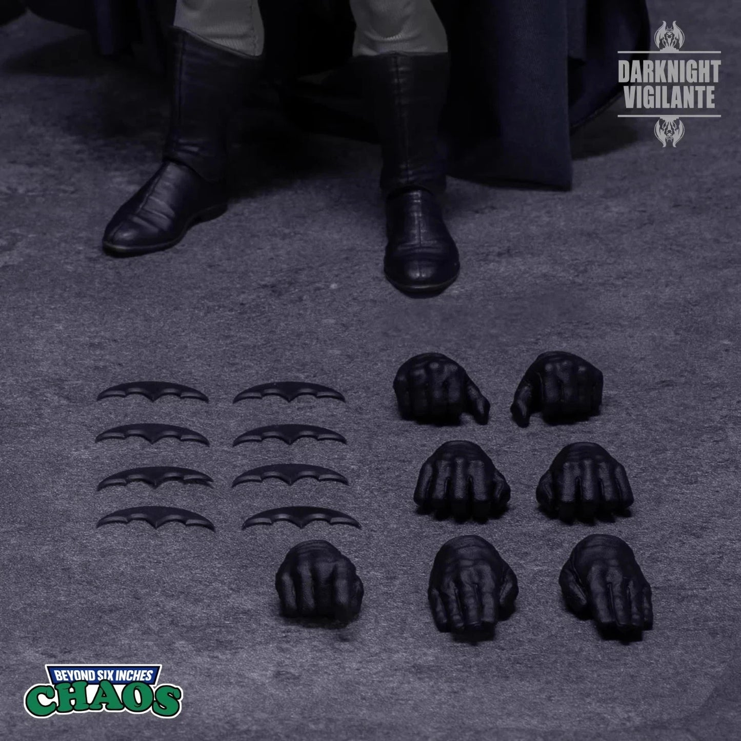 Beyond Six Inches CHAOS Darknight Vigilante 1/12 Collectible Figure
