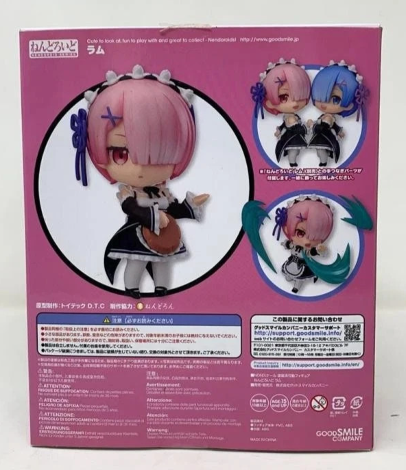 Nendoroid 732 Ram Re Zero Starting Life in Another World Good Smile Authentic