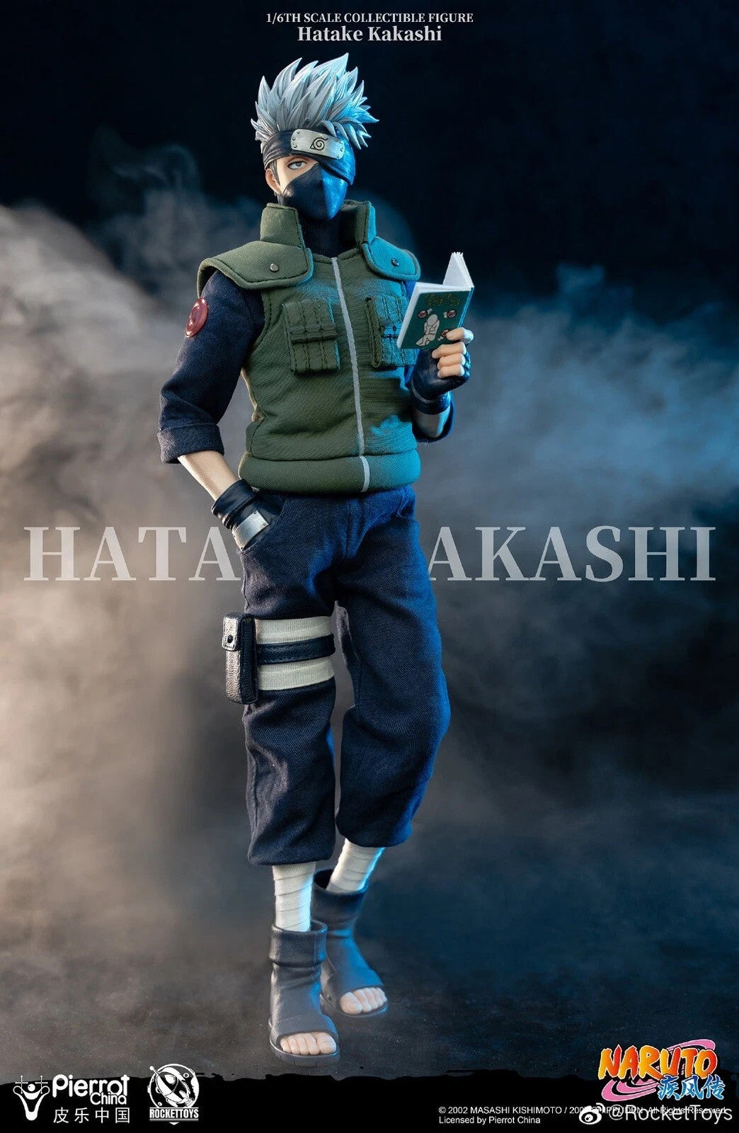 Rocket Toys Hatake Kakashi 1/6 Scale Figure Naruto Shippuden Ninja