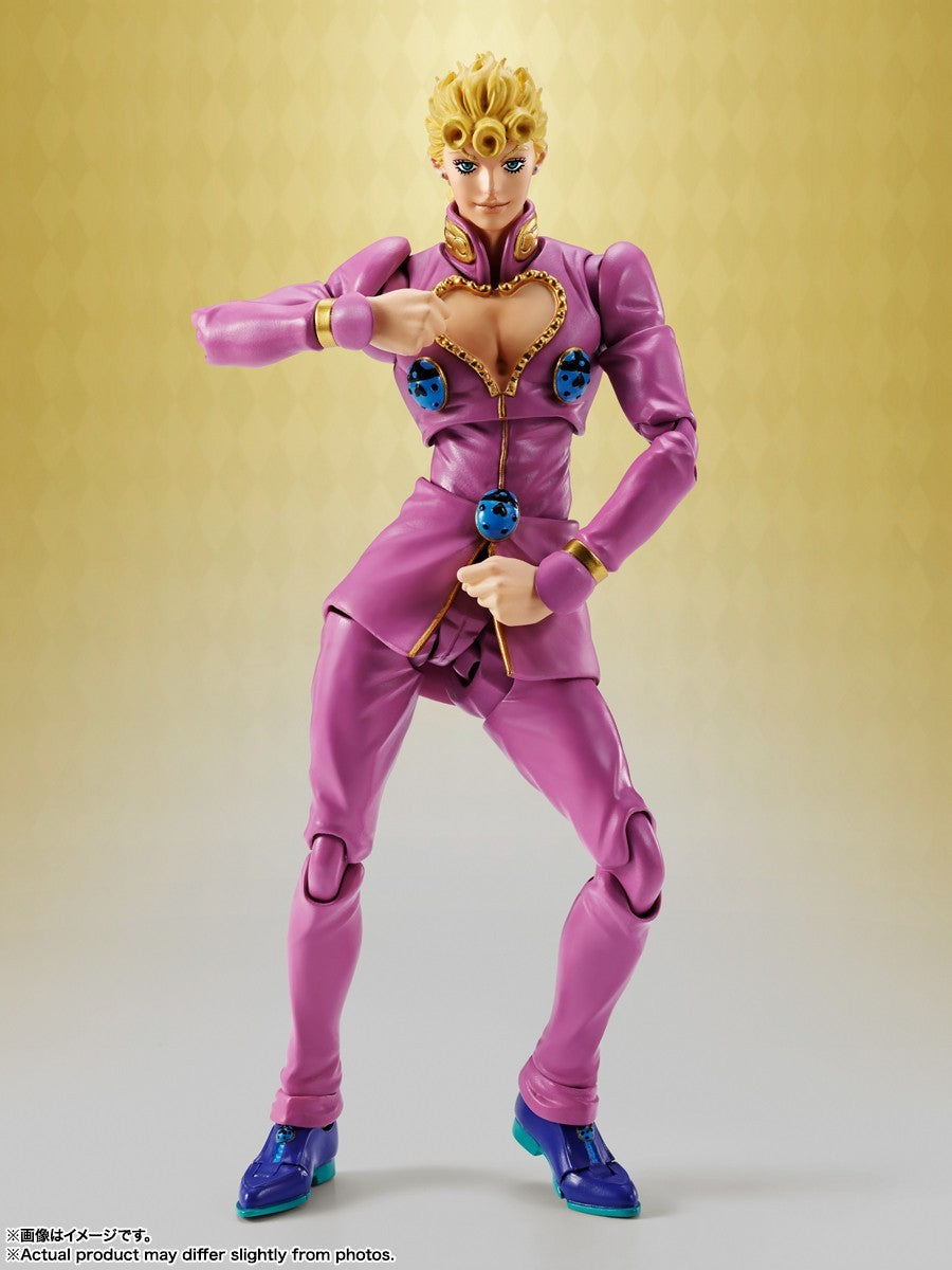 S.H.Figuarts Giorno Giovanna JoJo Golden Wind Figure Bandai Anime Preorder