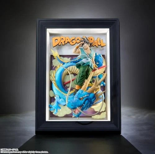 Bandai Tamashii Art Dragon Ball Son Goku & Shenron 3D Painting