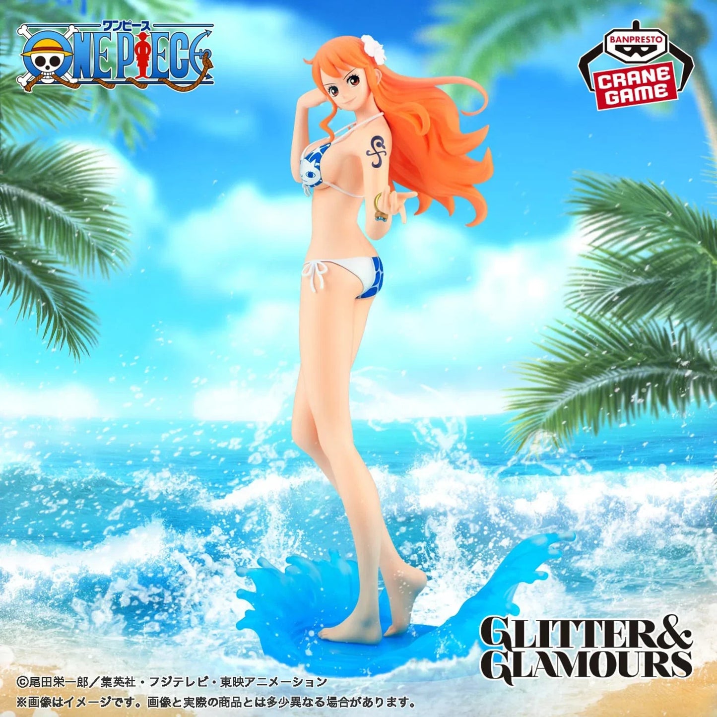 One Piece Glitter & Glamours Splash Style Nami & Nico Robin Figure Set Banpresto