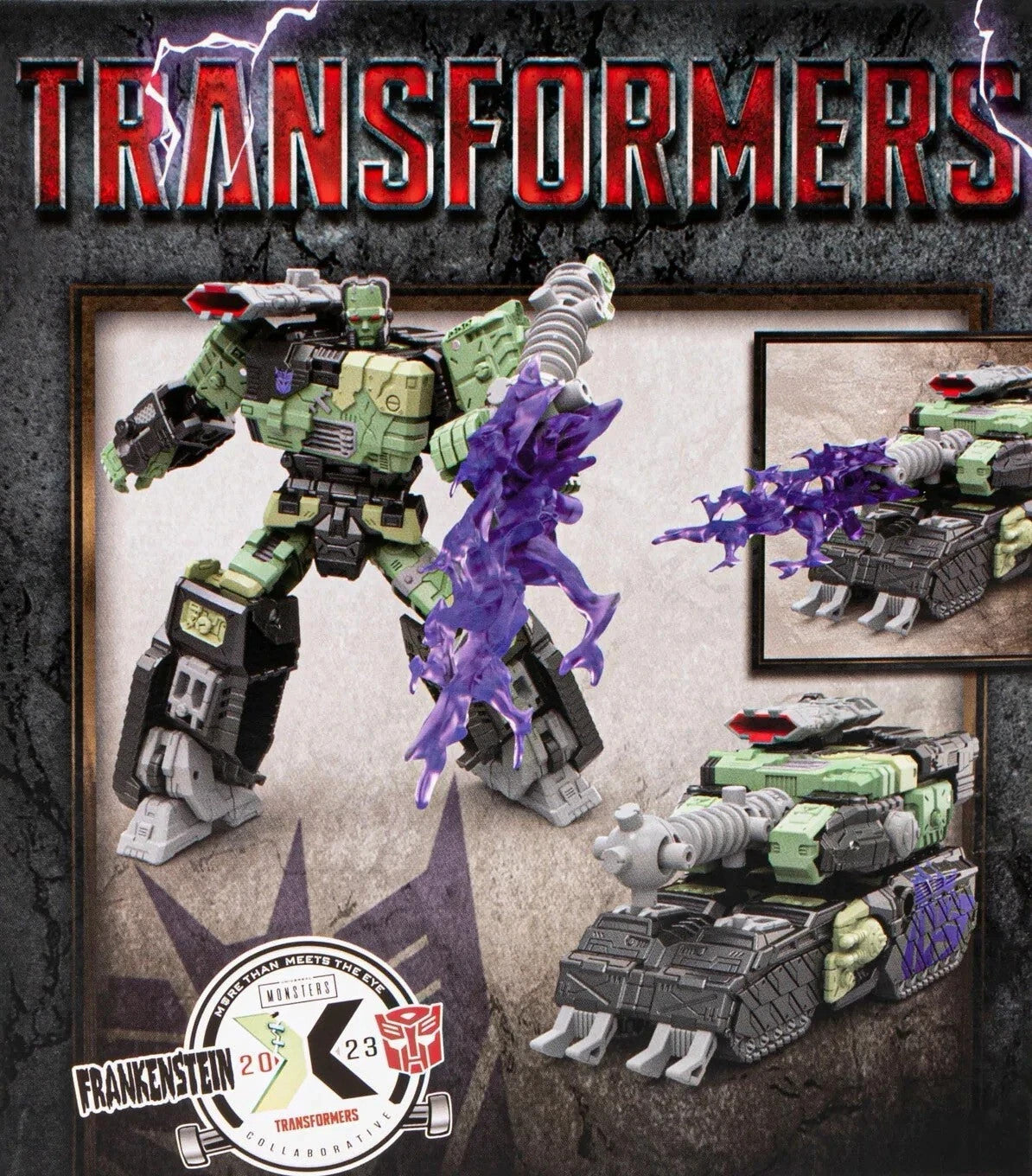 Transformers Frankentron Universal Monsters Frankenstein Collaborative Hasbro