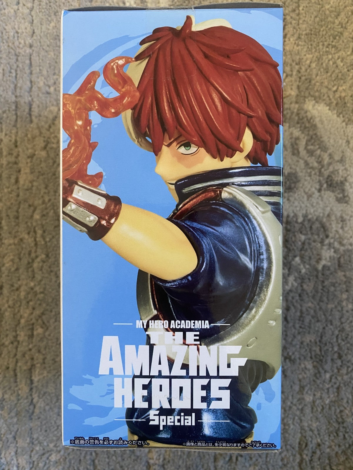 My Hero Academia The Amazing Heroes vol 15 Shoto Todoroki Banpresto Authentic
