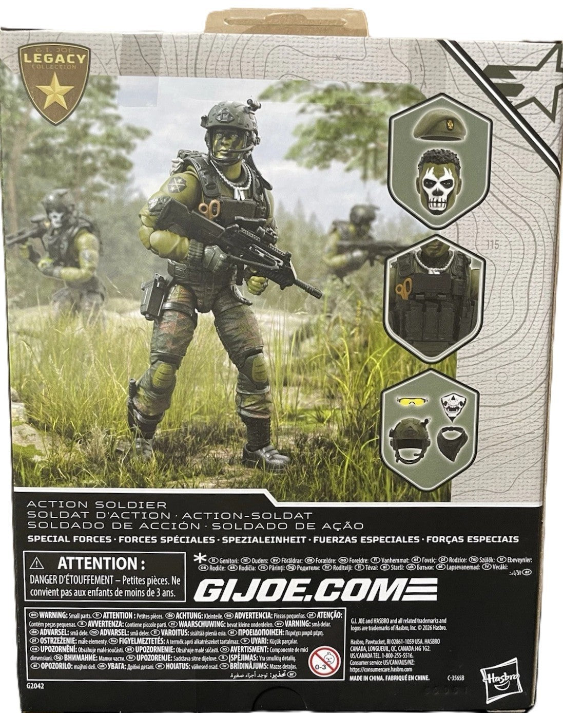 GI Joe Classified Action Soldier Legacy Collection Special Forces Hasbro NEW
