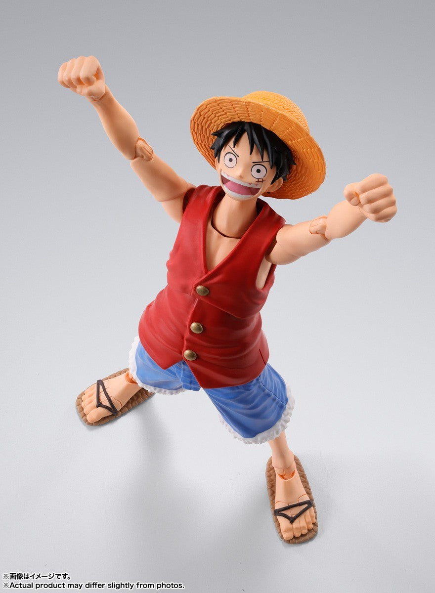 SHF Monkey D Luffy Romance Dawn One Piece Figure Bandai Reissue Preorder
