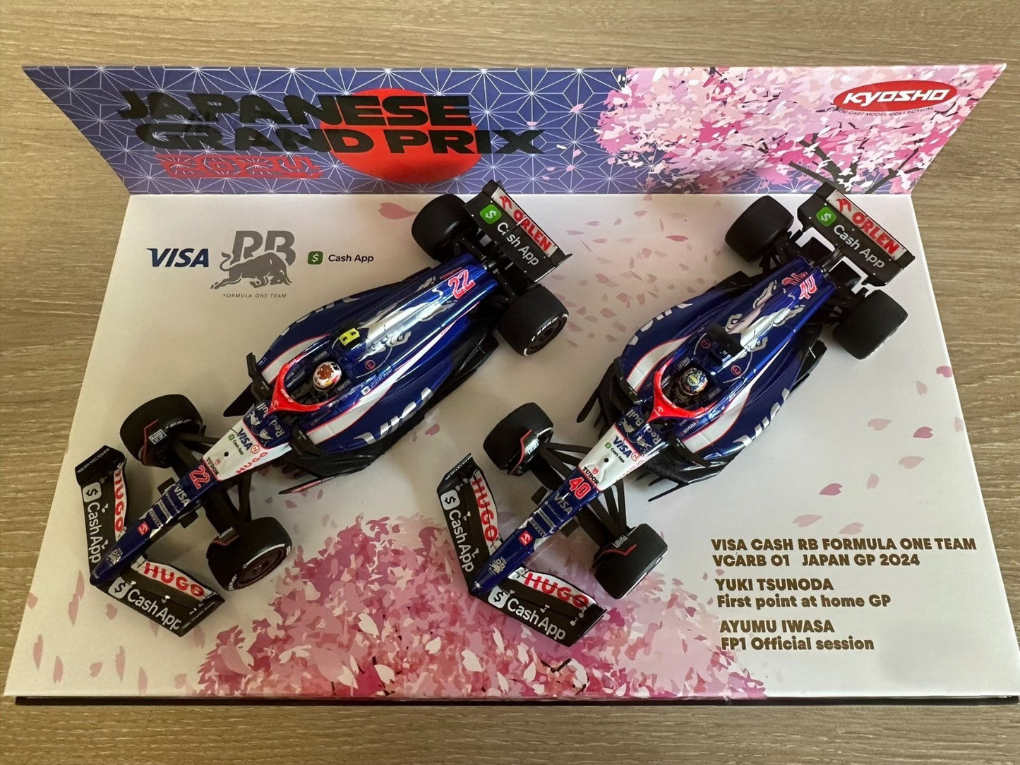 MINICHAMPS Kyosho RB 1/43 F1 Sakura Set Tsunoda Iwasa Limited 336