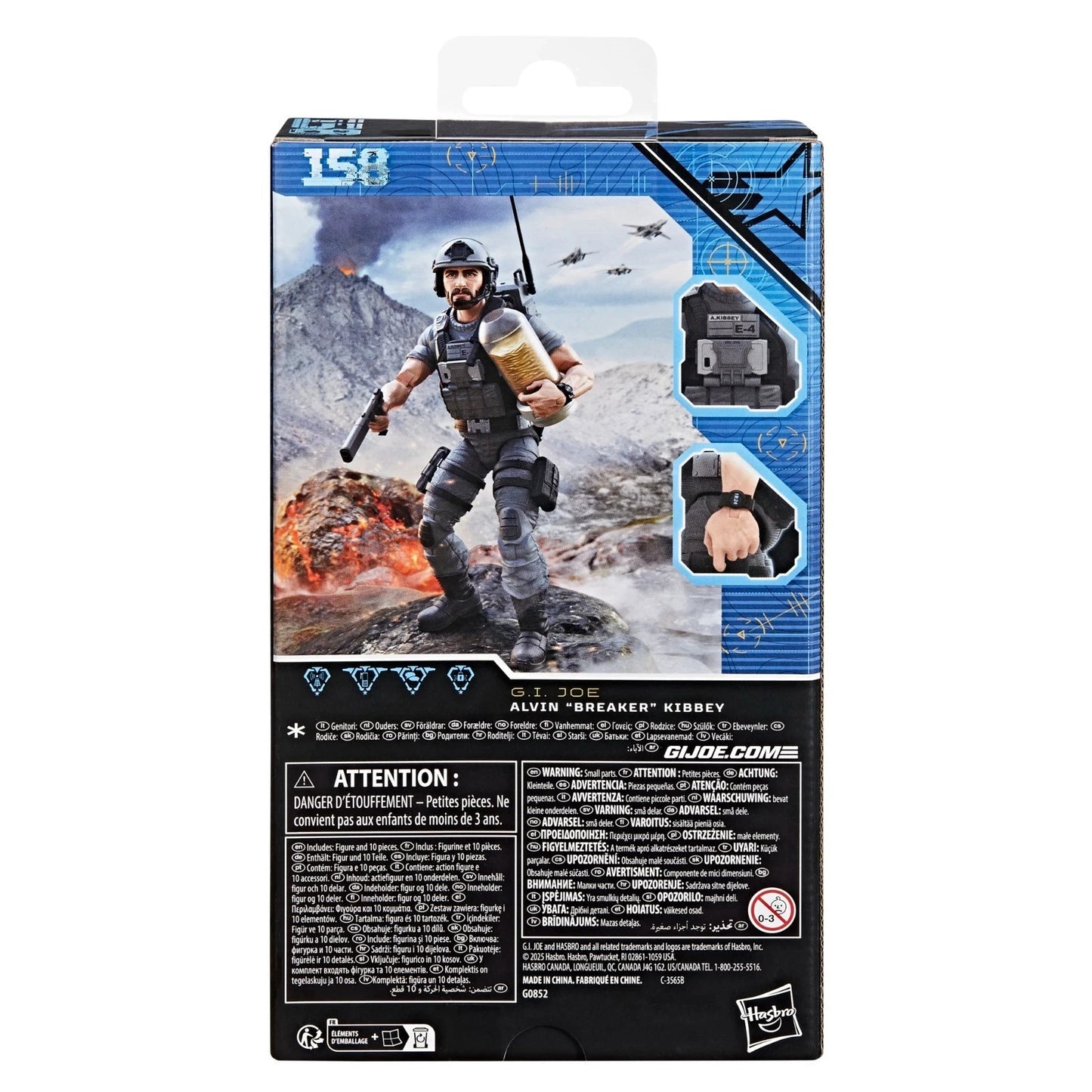 GI Joe Classified Breaker Alvin Kibby M.A.S.S. Figure Hasbro NEW