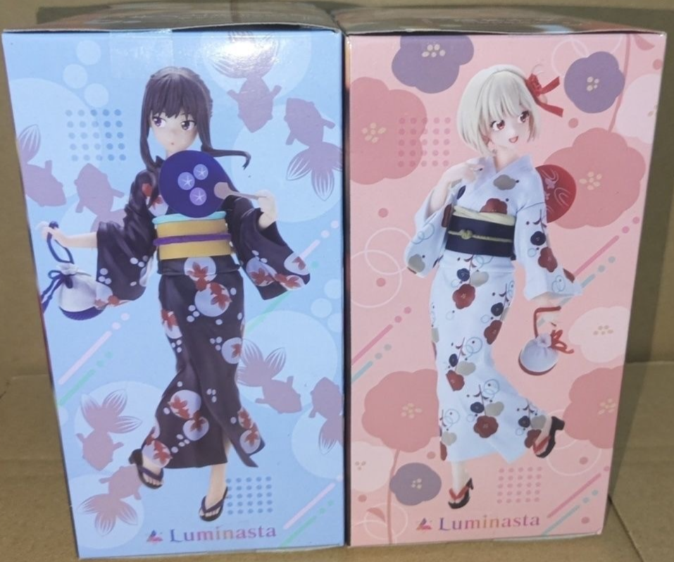 Lycoris Recoil: Chisato Nishikigi and Takina Inoue Yukata Figure Set -Luminasta