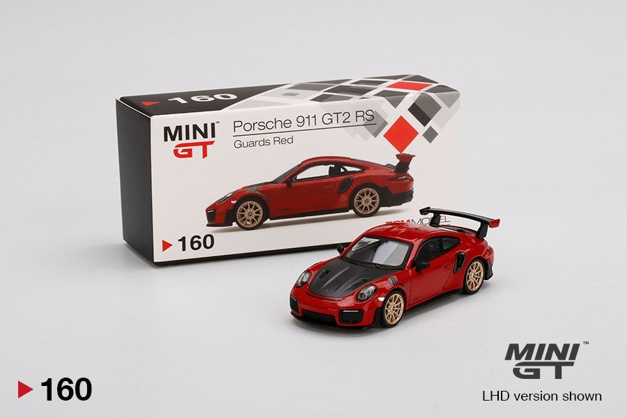 Mini GT Porsche 911 GT2 RS Guards Red 1/64 Diecast Model Car