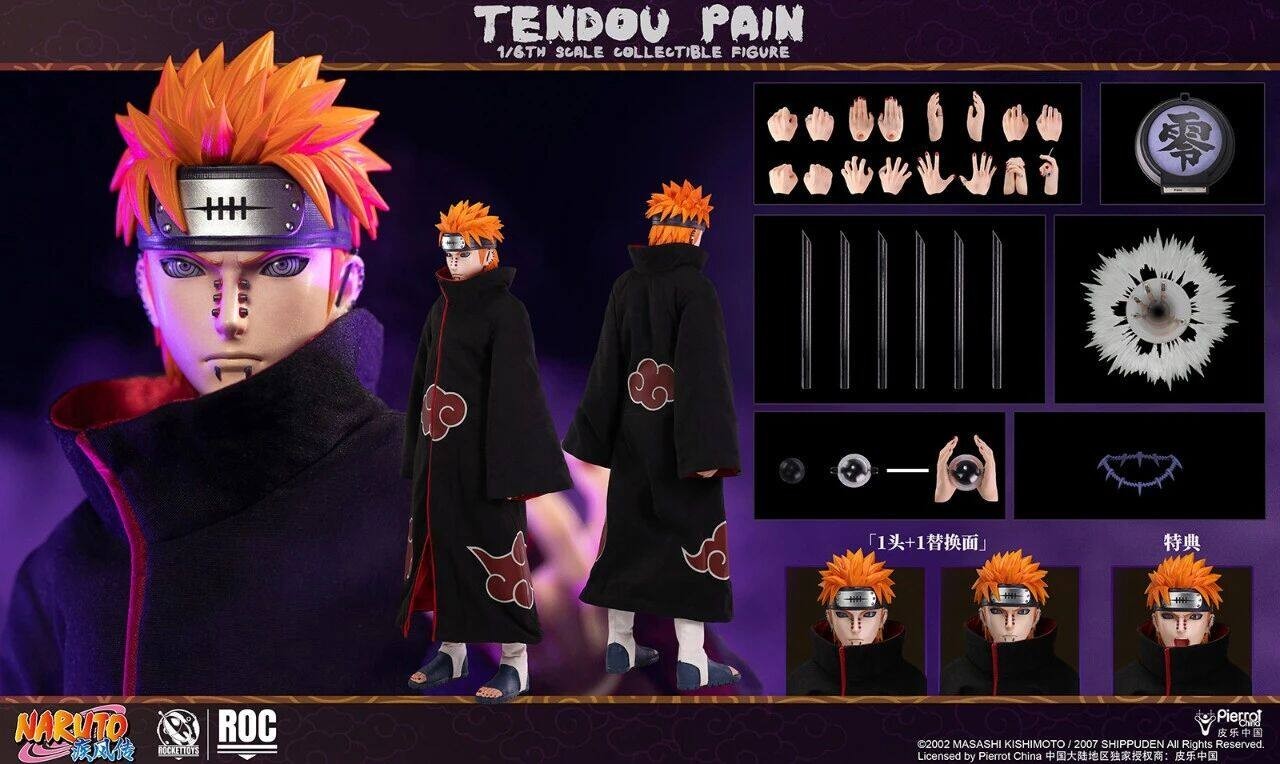 Pre-Order 1/6 Tendo Pain Naruto Action Figure Anime Collectible ROC Q4 2026