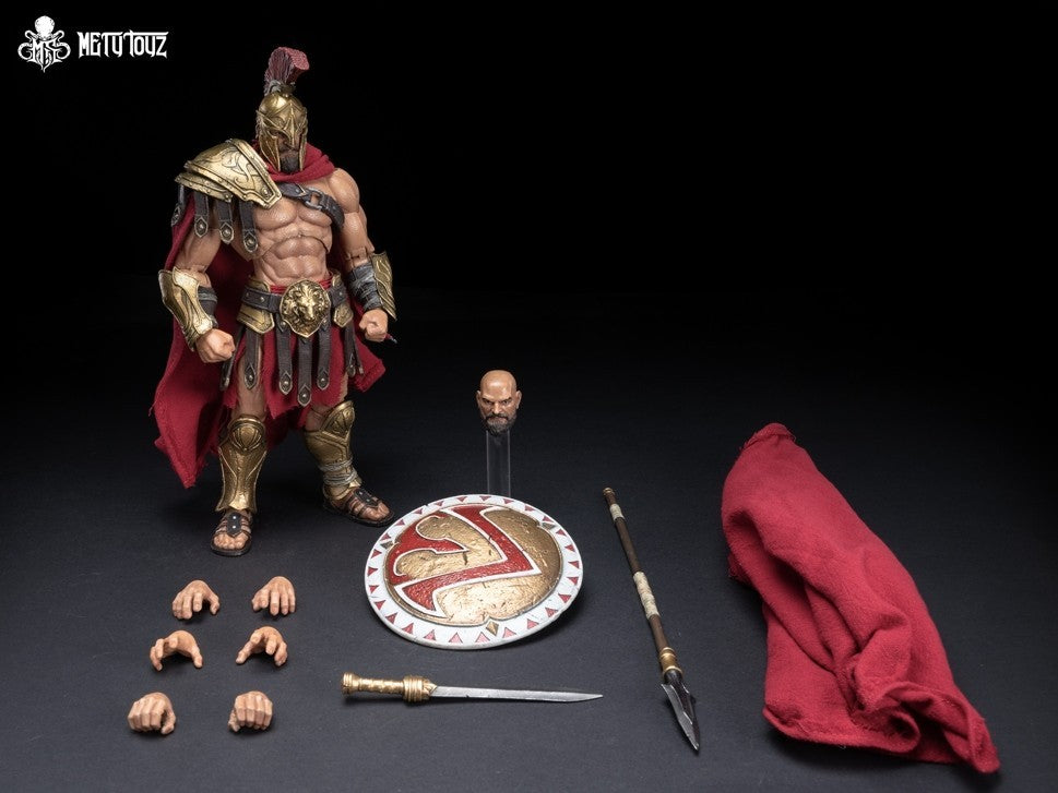 Mety Toyz 1/10 Spartan Gladiator Warrior Figure Shield Spear Preorder