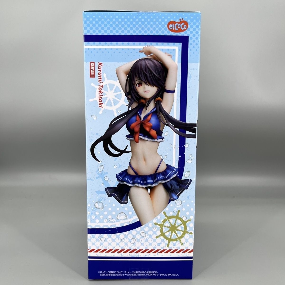 Date A Live Kurumi Tokisaki Marine Style Swimsuit Figure Taito Prize Japan NEW