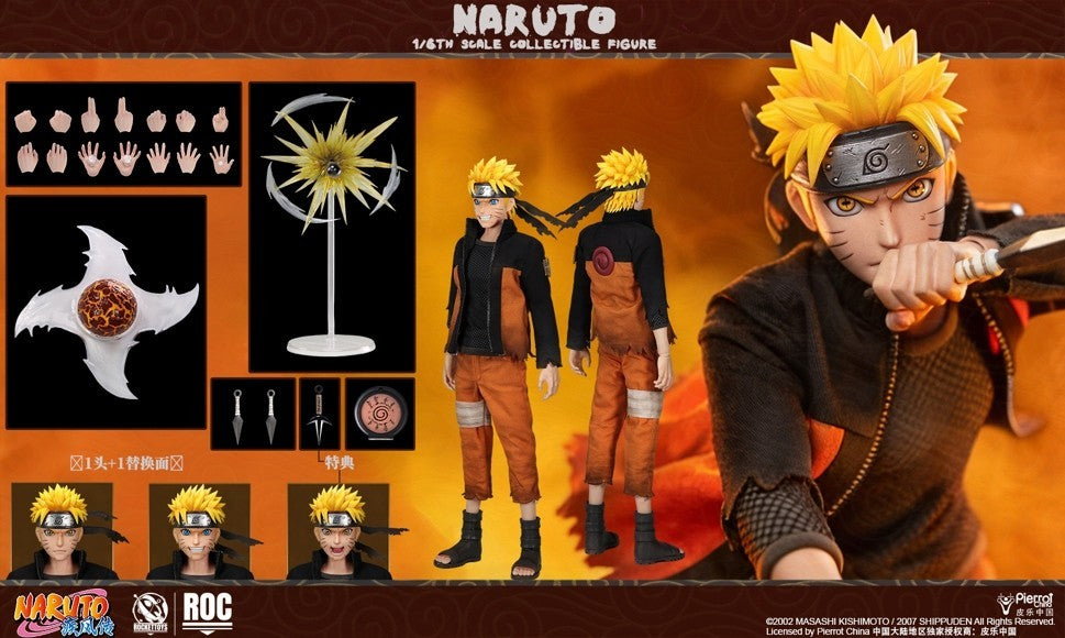 Pre-Order 1/6 Naruto Uzumaki Action Figure Anime Collectible ROC Q4 2026