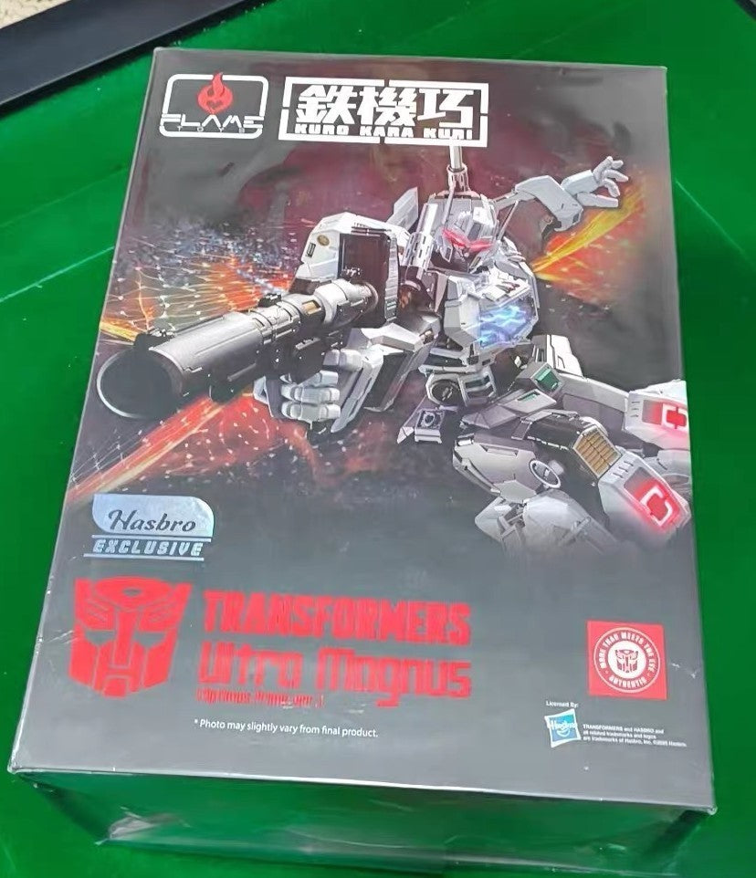 Flame Toys Kuro Kara Kuri White Ultra Magnus Limited Figure NEW