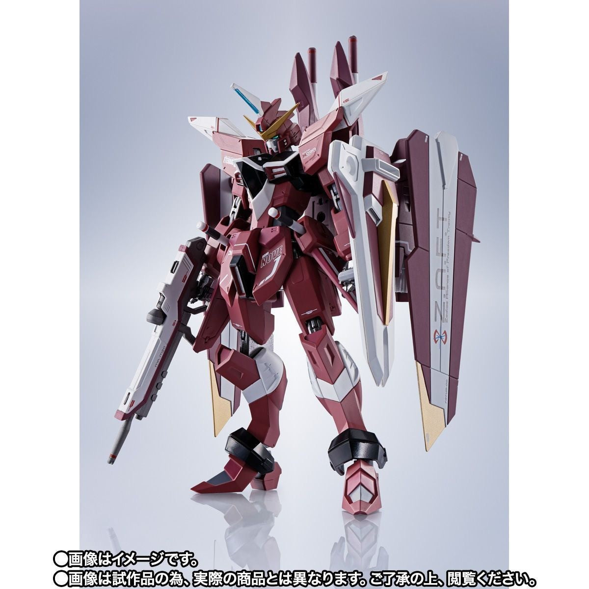 Bandai Metal Robot Spirits Justice Gundam ZGMF-X09A Action Figure Tamashii