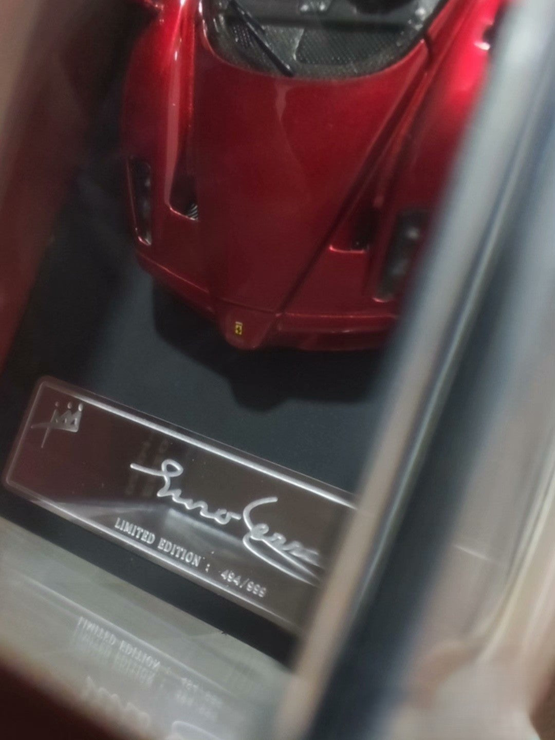 King Model 1/64 Ferrari Enzo Metallic Red Limited 494/999 Diecast