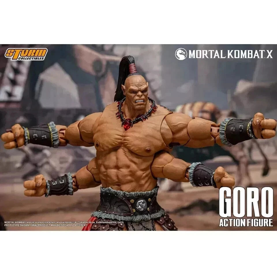 Storm Collectibles Mortal Kombat X Goro Action Figure MKX Official Fighting Game
