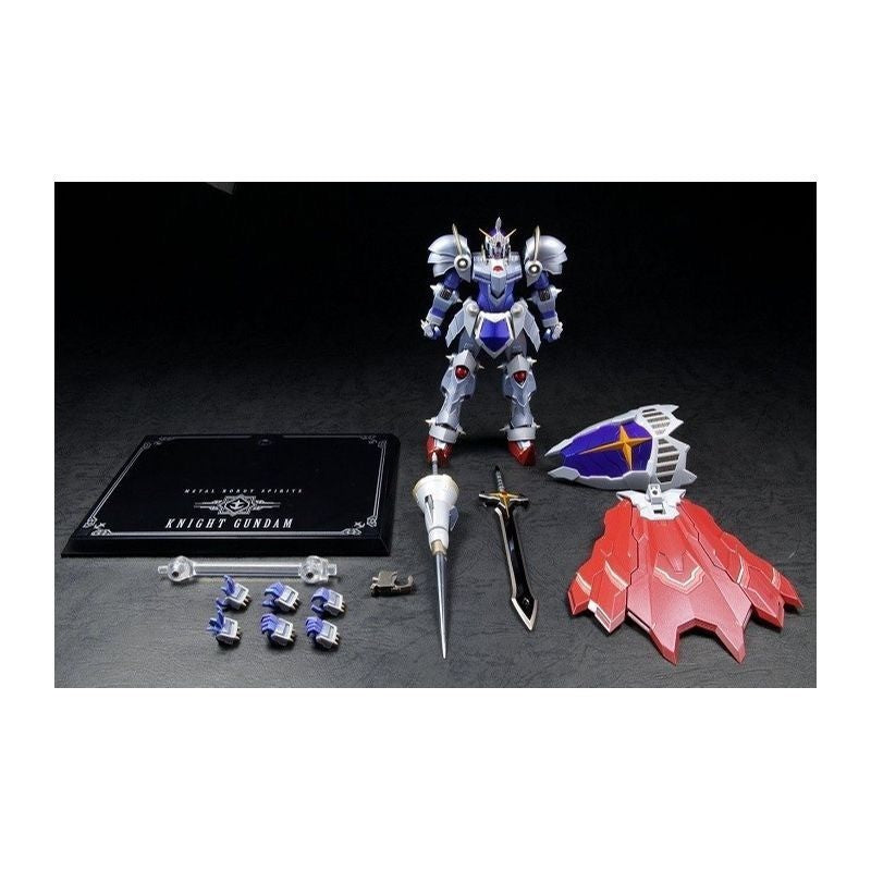 Bandai Metal Robot Spirits Knight Gundam Real Type Ver. SD Gundam Figure New