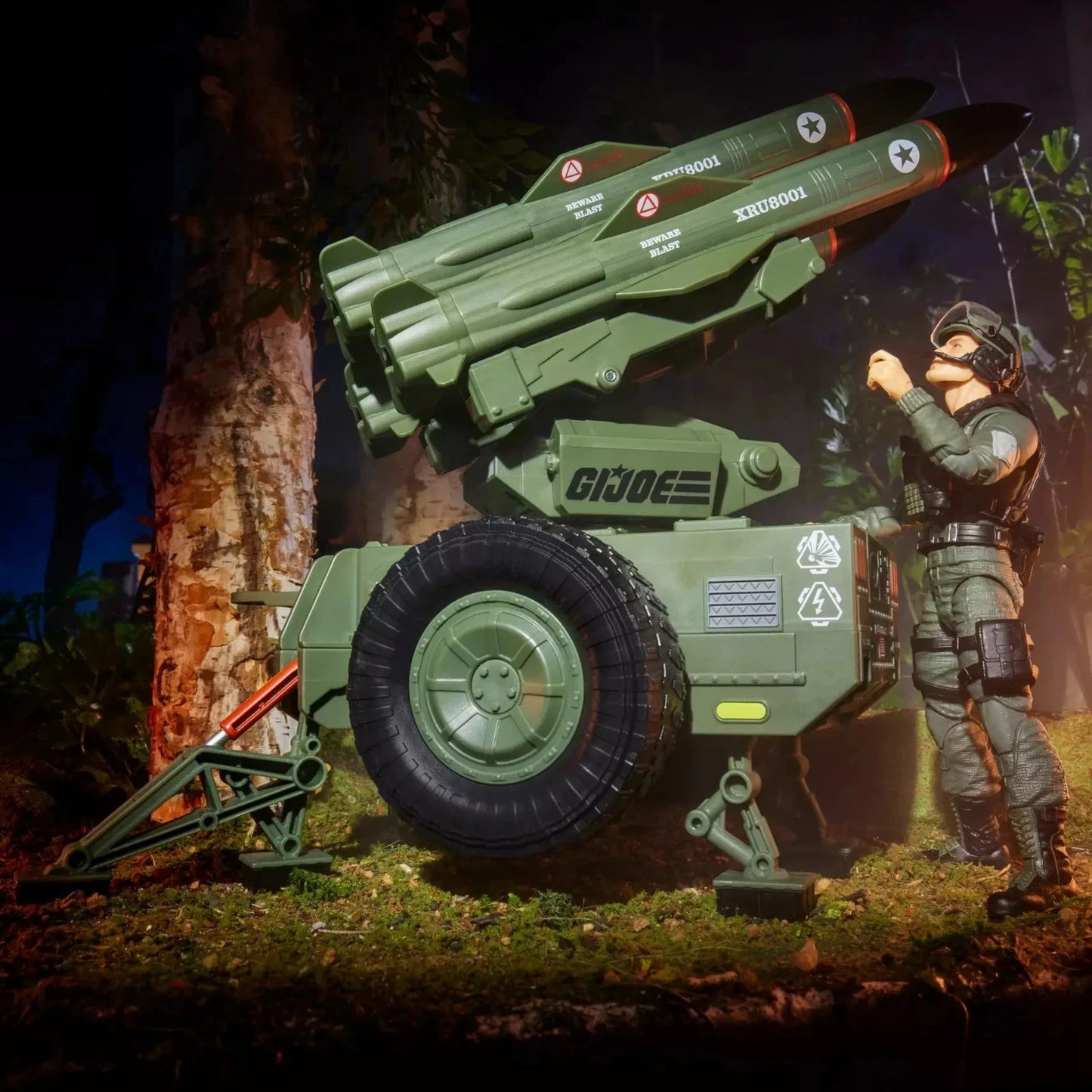 GI Joe Classified Hawk Abernathy MMS Mobile Missile System Hasbro NEW