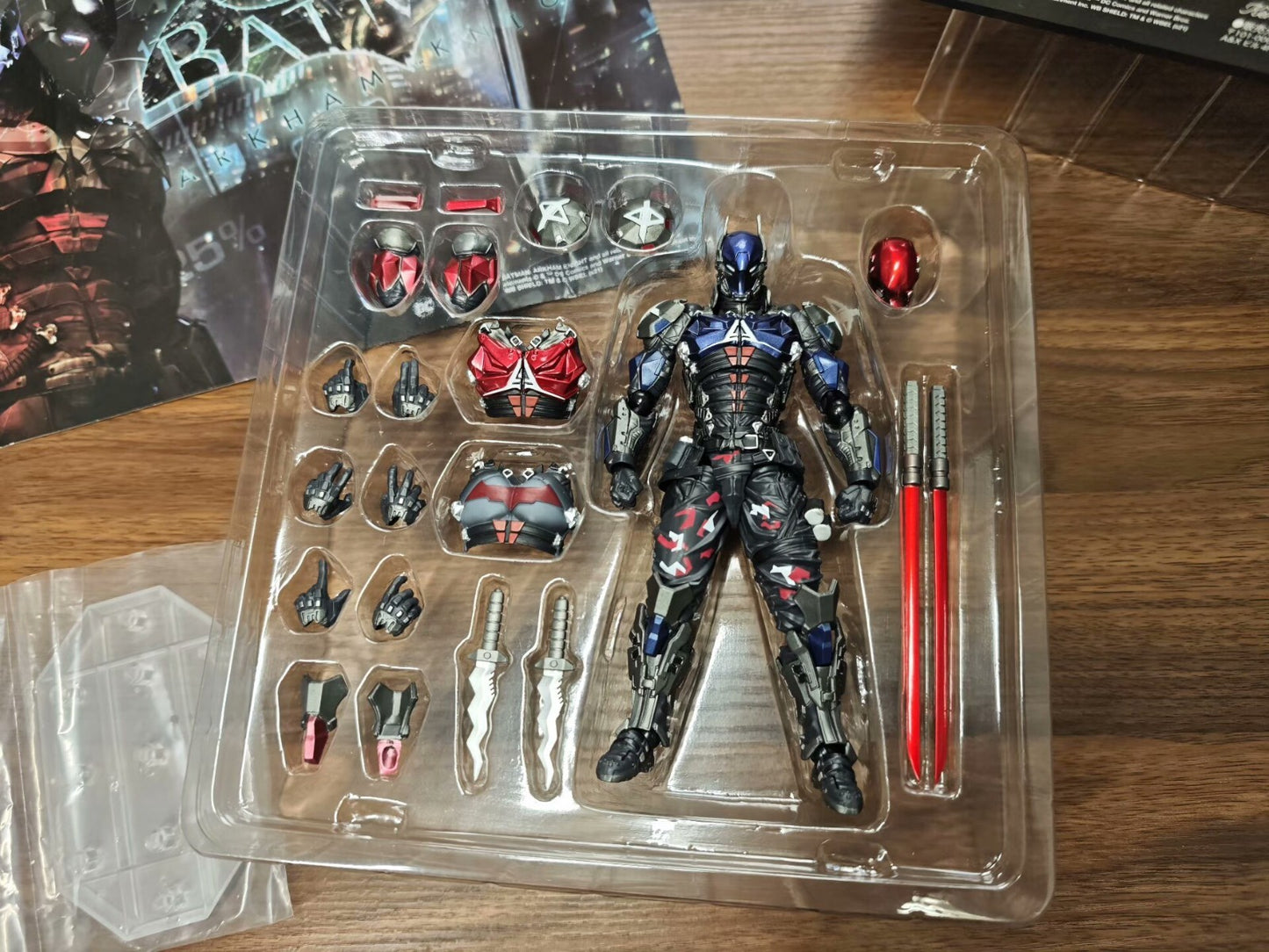 Kaiyodo Revoltech Amazing Yamaguchi Batman Arkham Knight Figure DC Authentic