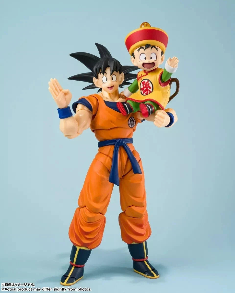 SH Figuarts Son Goku & Kid Gohan Nimbus Exclusive Edition Dragon Ball Z Bandai