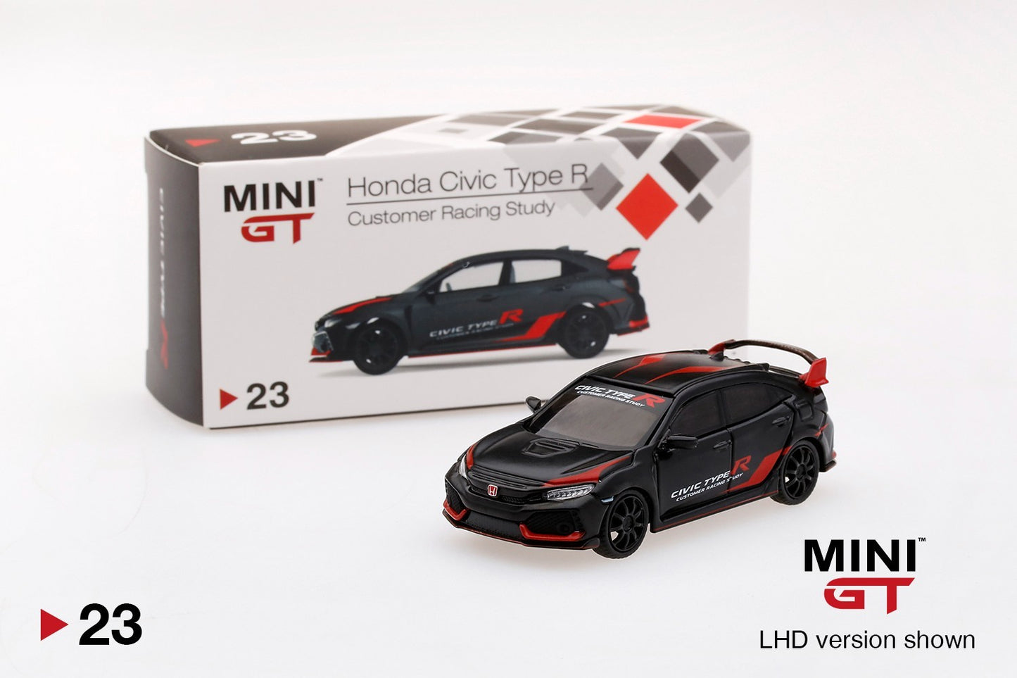 Mini GT Honda Civic Type R FK8 Customer Racing Study 1/64 Diecast