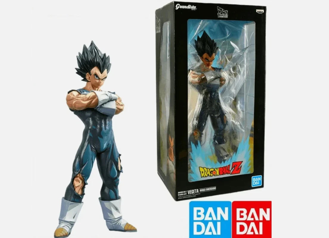 Dragon Ball Z Grandista Vegeta Figure Banpresto Bandai Authentic Anime Statue