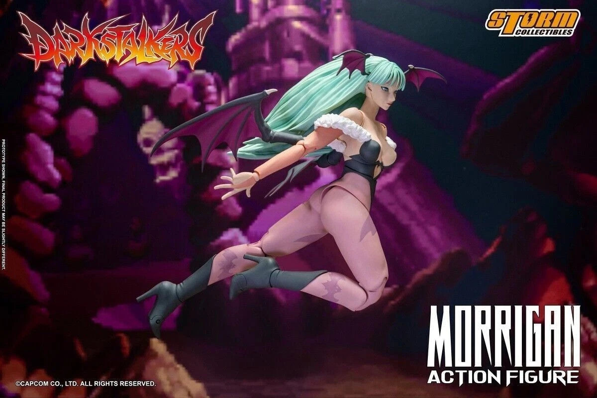 Storm Collectibles Morrigan Darkstalkers Action Figure Capcom