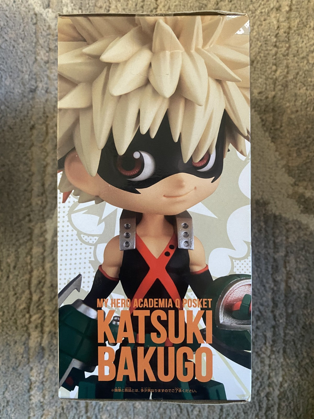 Banpresto Q Posket Bakugo Katsuki Figure My Hero Academia Boku No Hero BNIB