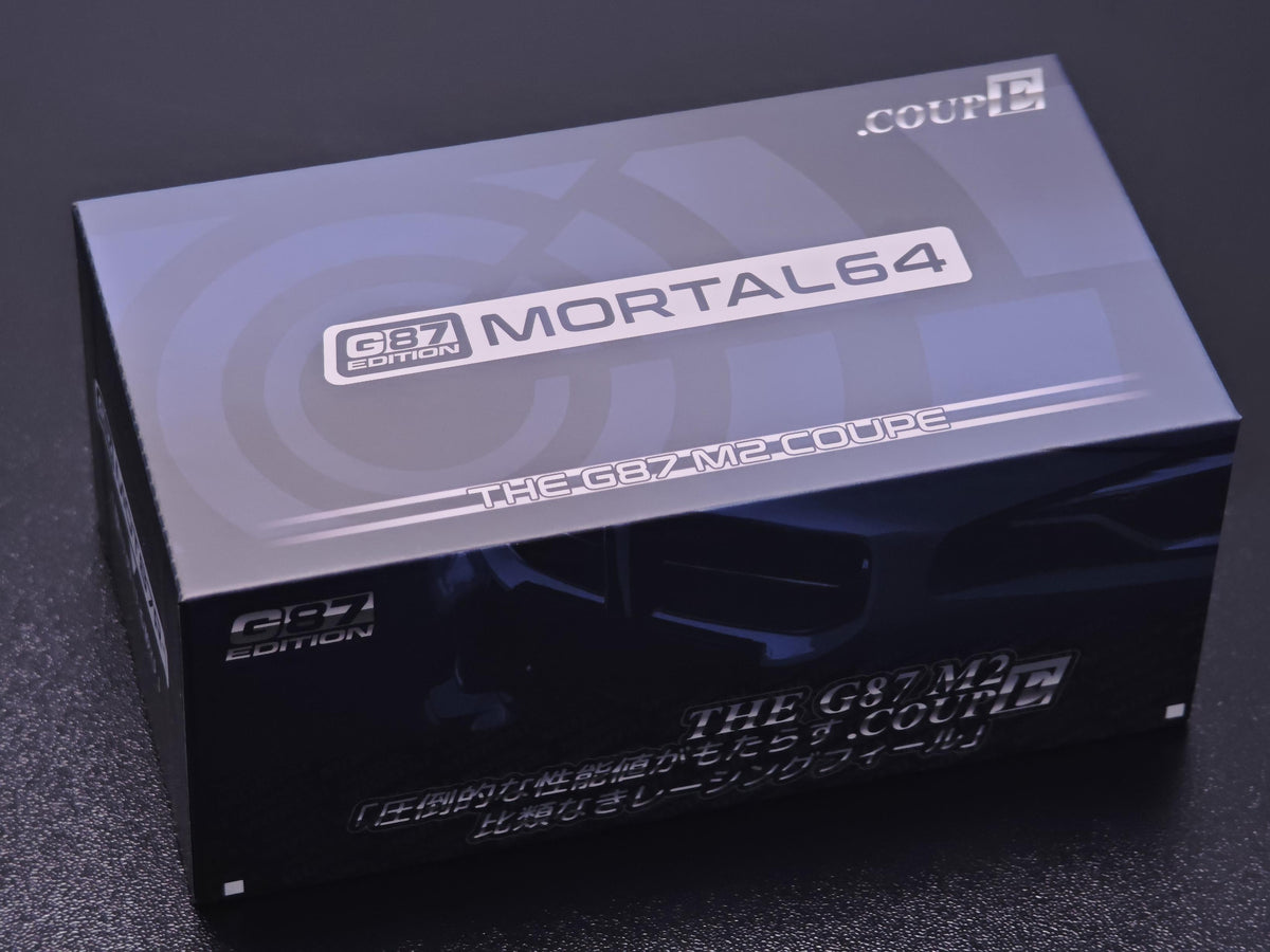MORTAL64 1/64 BMW G87 M2 Coupe Tanzanite Blue