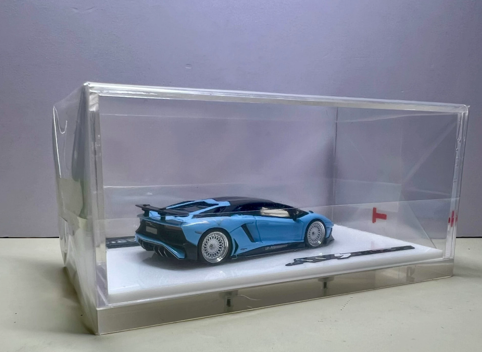 TARDIS 1/64 Lamborbi Aventador LP750-4 SV LB Custom Mason Blue